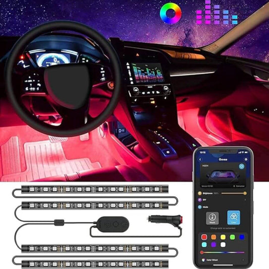 GlowDrive™ - Iluminación Interior que Transforma Tu Auto