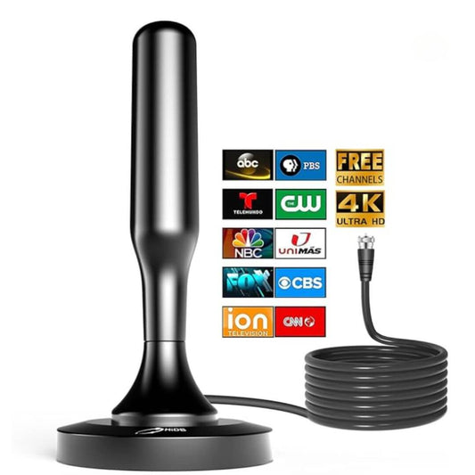 Antena HIDB 4K HD para TV | Instalación Fácil y Largo Alcance