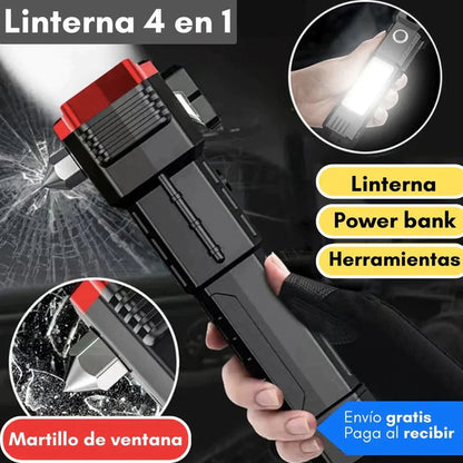 🔦 ShadowForce™ Tactical Flashlight Ilumina. Protege. Sobrevive.