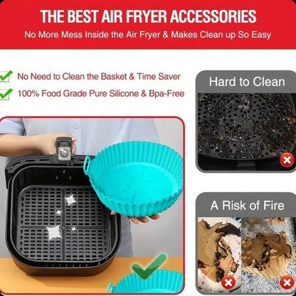 Protectores Reusables de Air Fryer - Set de 6