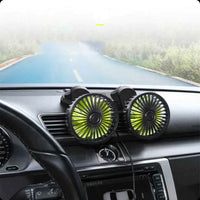 🔥 OFERTA ÚNICA VENTILADOR GIRATORIO PARA VEHICULOS