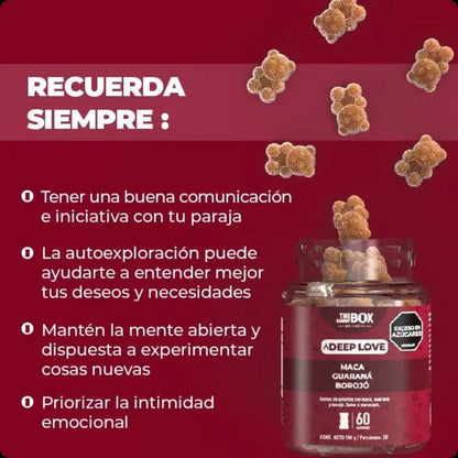 LoveBoost™® - Energía y Pasión en Cada Goma