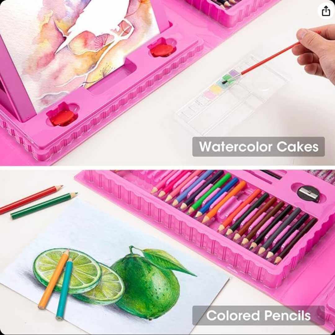 Mega Set de Arte de 208 Piezas Niñas / Niños