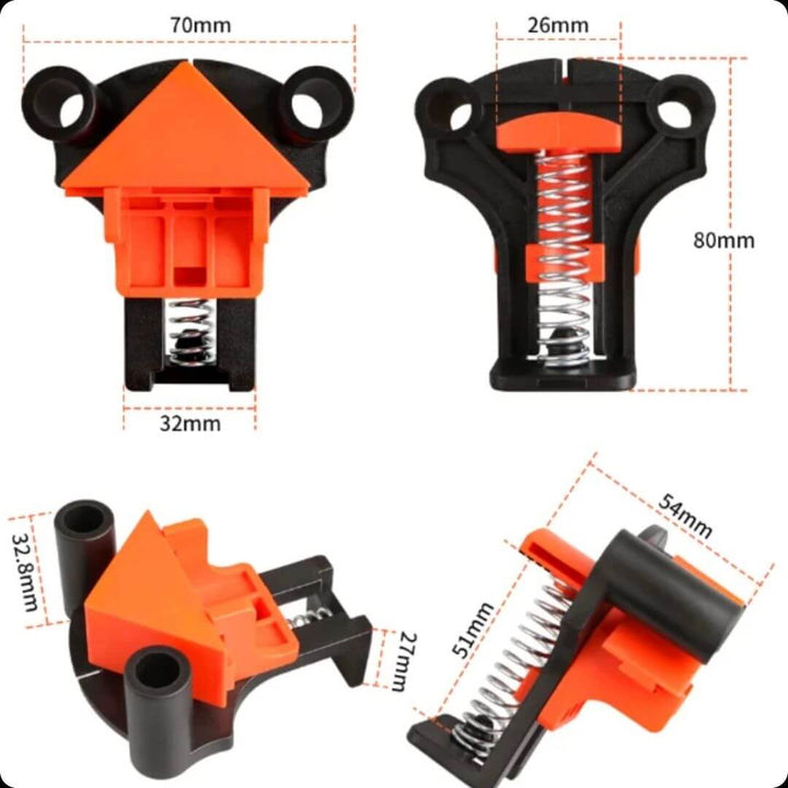 KIT DE ABRAZADERA PARA MADERA WOOD CLAMP™ PRO