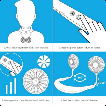FrescaBrisa®️ - Ventilador Premium de Cuello