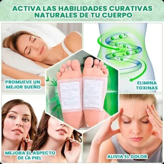 DetoxFoot® Desintoxica tu cuerpo mientras duermes ✨