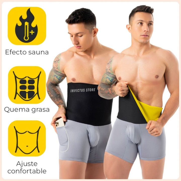 ReduceAb® - Faja short Ultra moldeador y reductor para Hombre