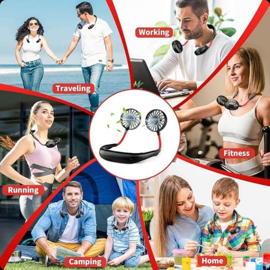 FrescaBrisa®️ - Ventilador Premium de Cuello