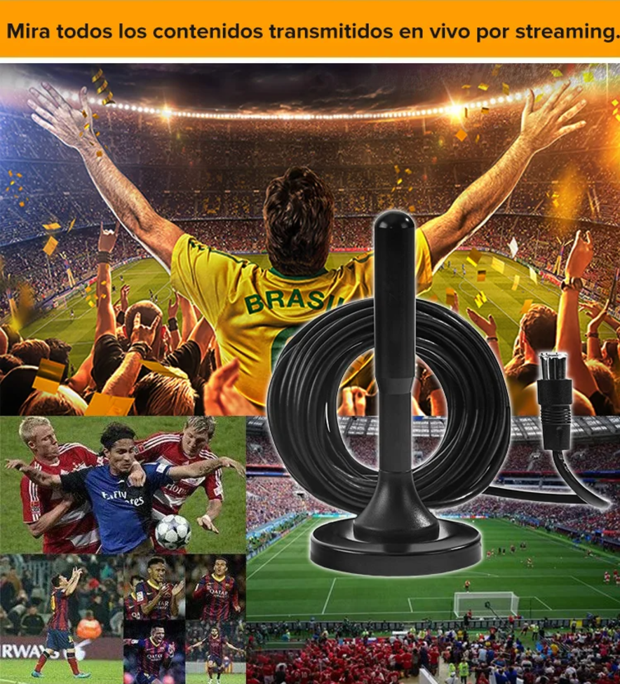 Antena Digital HD 4K Para TV