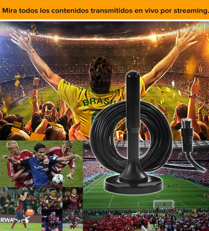 Antena Digital HD 4K Para TV