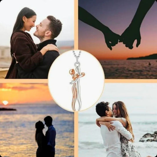 Gold Hug Necklace: Amor Infinito en un Collar