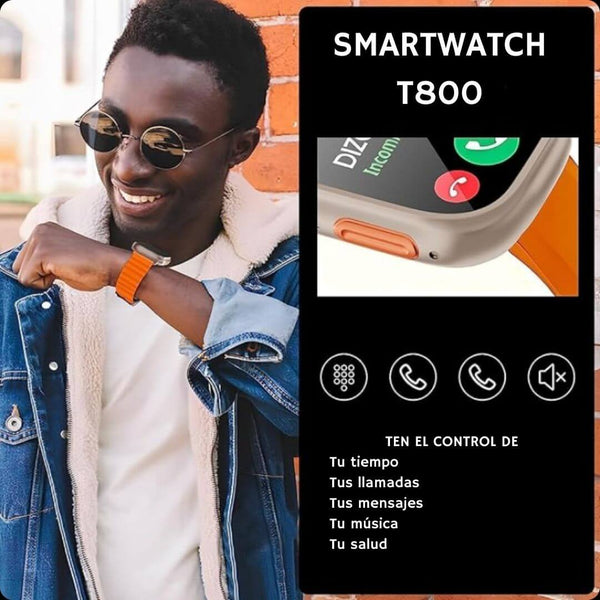 Smartwatch T800 - UltraConnect Pro Health Watch