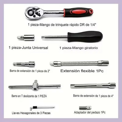 KIT DE HERRAMIENTAS 42 PIEZAS