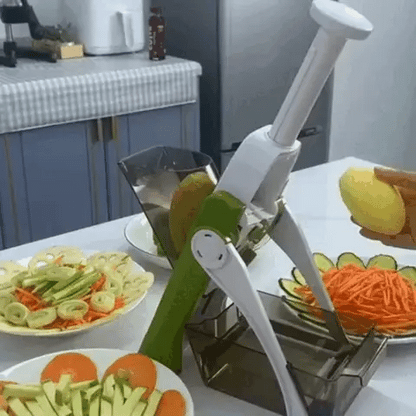 Fresh Slicer™ - Cortador Multifuncional 4 en 1 para Frutas y Verduras